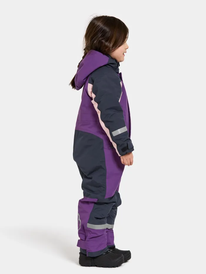 Kids Neptun Coverall Royal Purple Didriksons