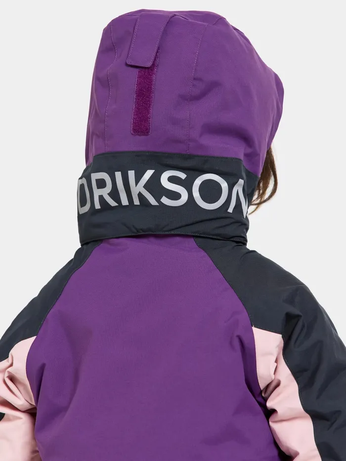 Kids Neptun Coverall Royal Purple Didriksons