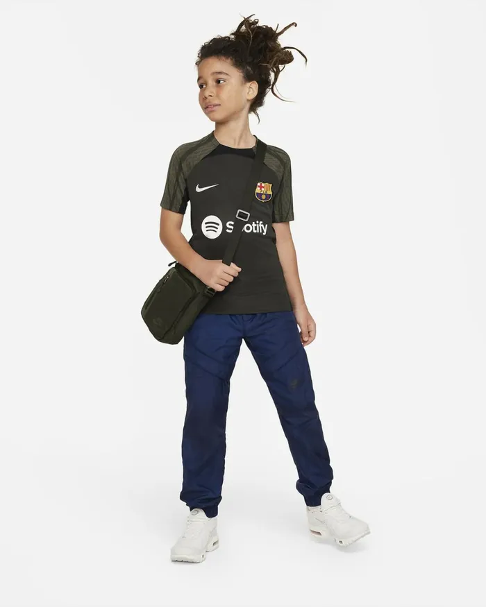 Kids Nike All Clothing FC Barcelona Strike Sequoiablackwhite
