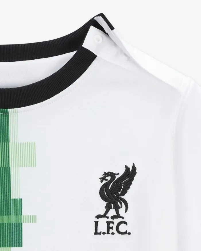 Kids Nike All Clothing Liverpool FC 202324 Away Whitegreen Sparkblack