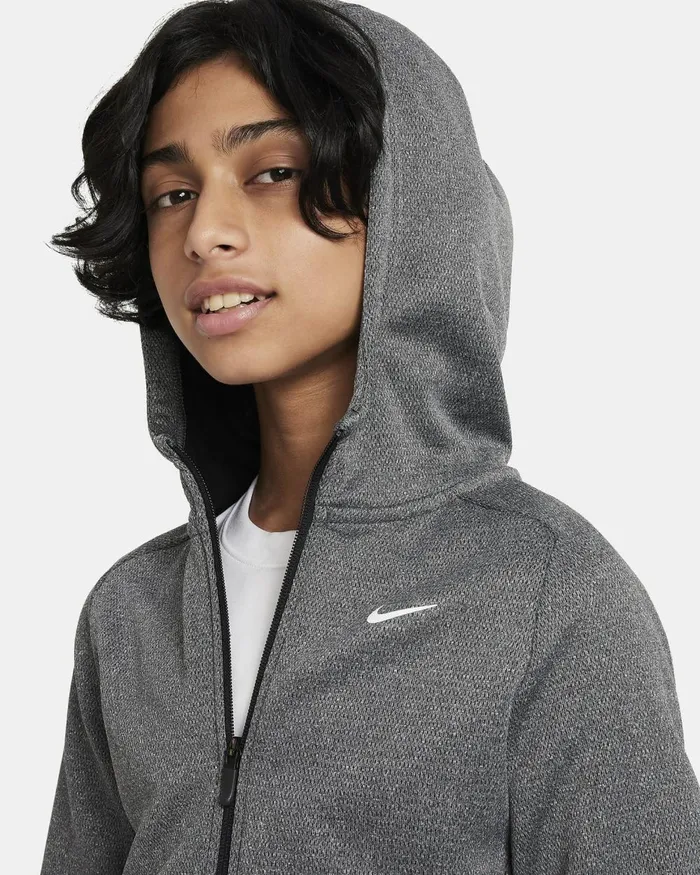 Kids Nike All Clothing ThermaFIT Blackwhite