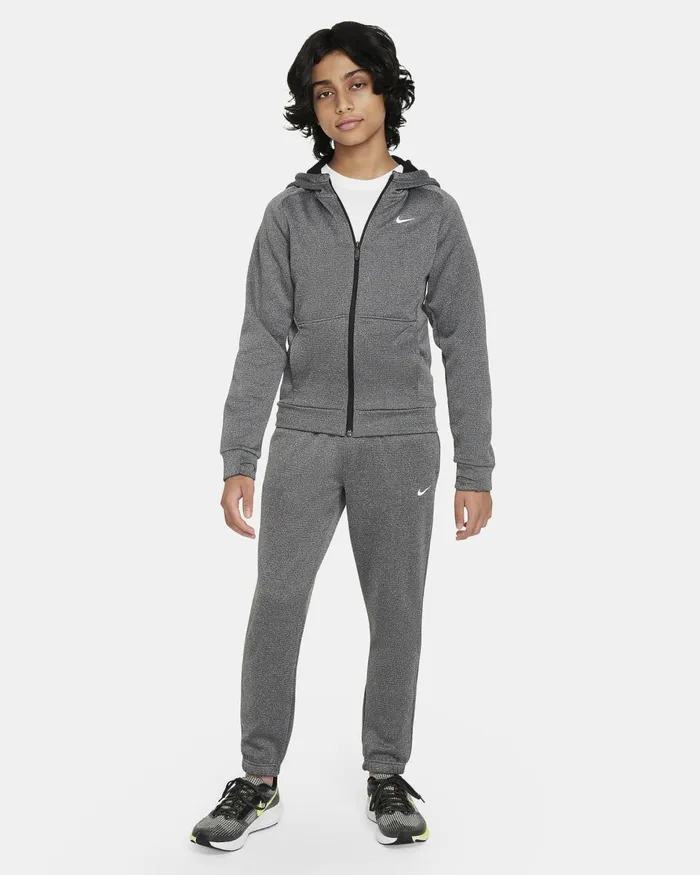 Kids Nike All Clothing ThermaFIT Blackwhite