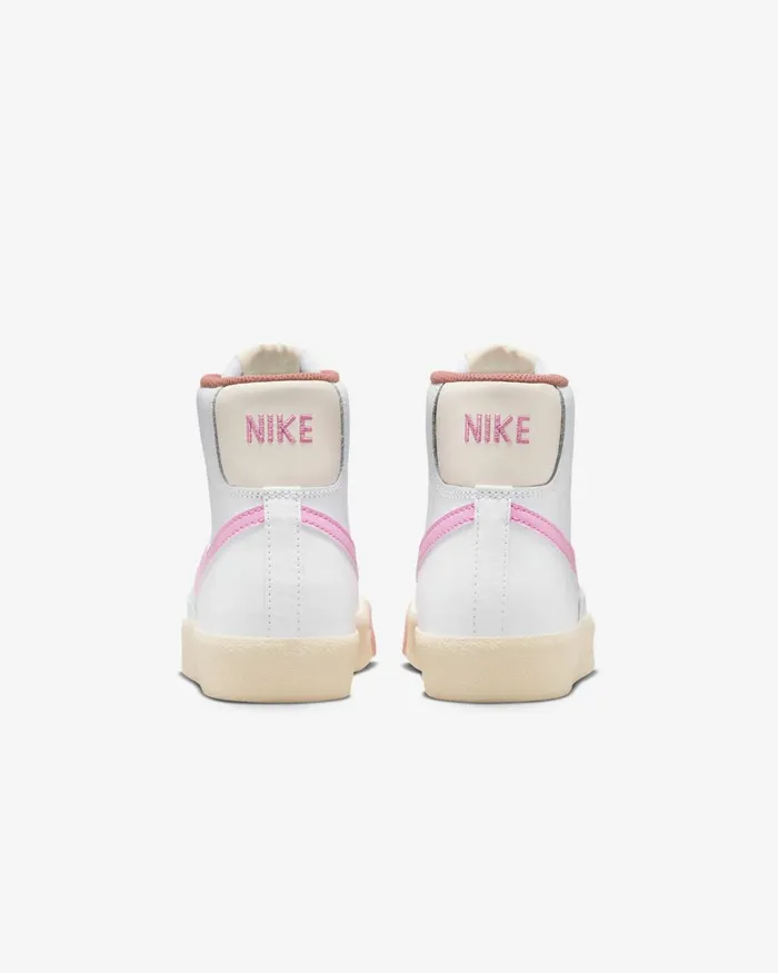 Kids Nike All Shoes Blazer Mid 03977 Whiteguava Icejade Ice