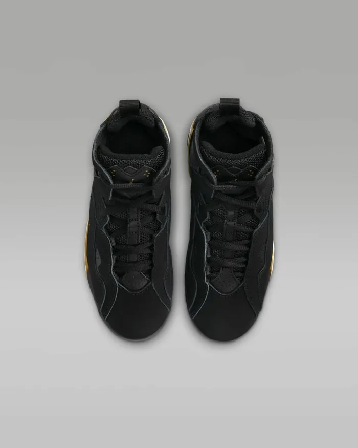 Kids Nike Jordan Jordan True Flight Blackmetallic Goldwhite