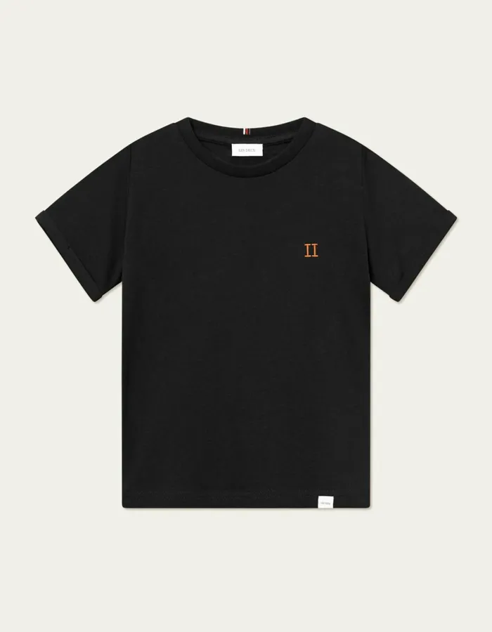 Kids Norregaard TShirt Kids 8211 BlackOrange Les Deux Tops