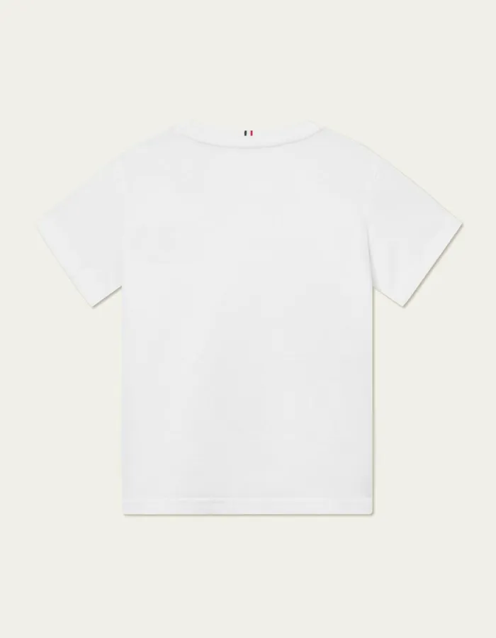 Kids Norregaard TShirt Kids 8211 WhiteOrange Les Deux Tops