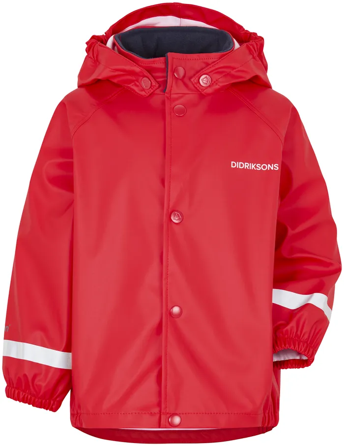 Kids Slaskeman Classic Kids Set Flag Red Didriksons Unlined Rain Set