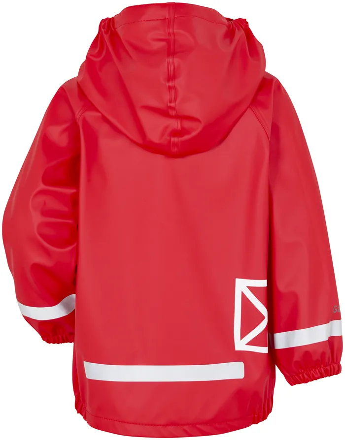 Kids Slaskeman Classic Kids Set Flag Red Didriksons Unlined Rain Set