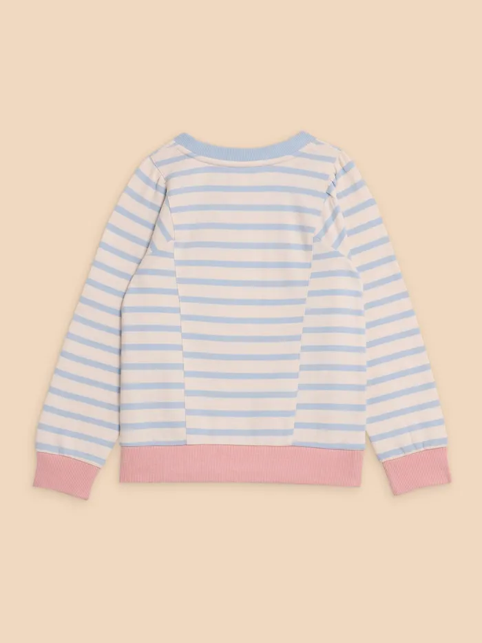 Kids White Stuff Girls039 Clothing Striped Crew Sweat Kids White Stuff Girls039 Clothing Striped Crew Sweat