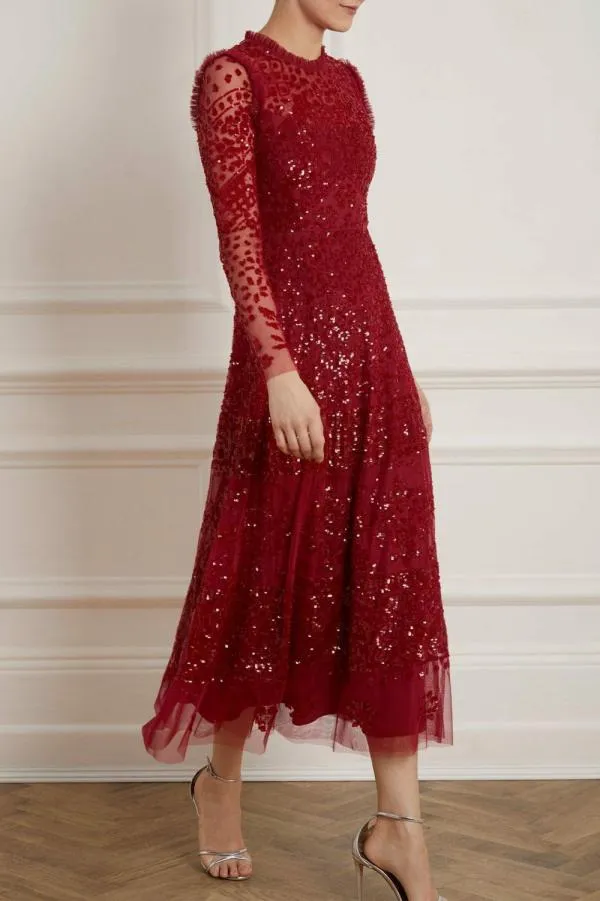 KIDSWomen Needle and Thread Aurora Ballerina Dress Red