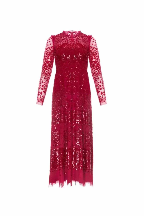 KIDSWomen Needle and Thread Aurora Ballerina Dress Red KIDSWomen Needle and Thread Aurora Ballerina Dress Red