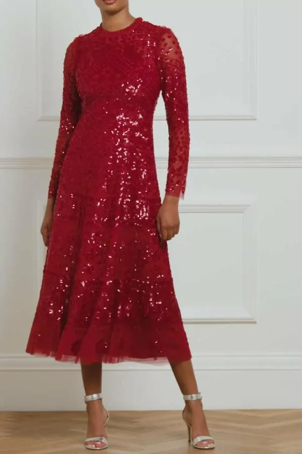 KIDSWomen Needle and Thread Aurora Ballerina Dress Red KIDSWomen Needle and Thread Aurora Ballerina Dress Red