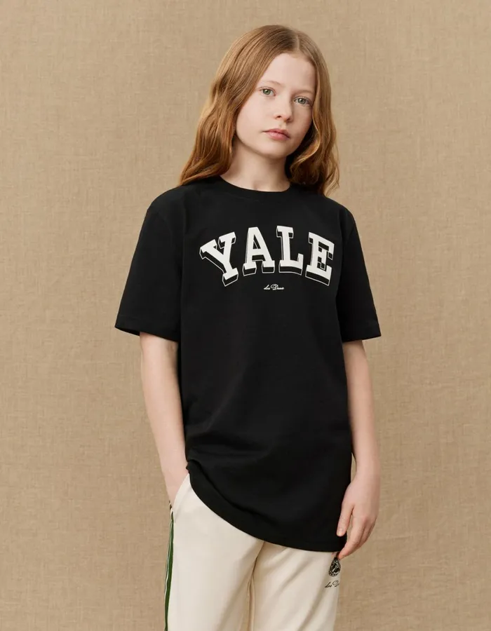 Kids Yale College TShirt KIDS 8211 BlackIvory Les Deux Yale
