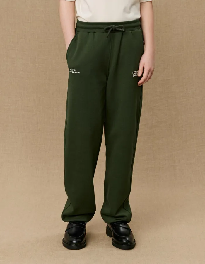 Kids Yale Sweatpants KIDS 8211 Duffel Bag GreenBlack Les Deux Yale