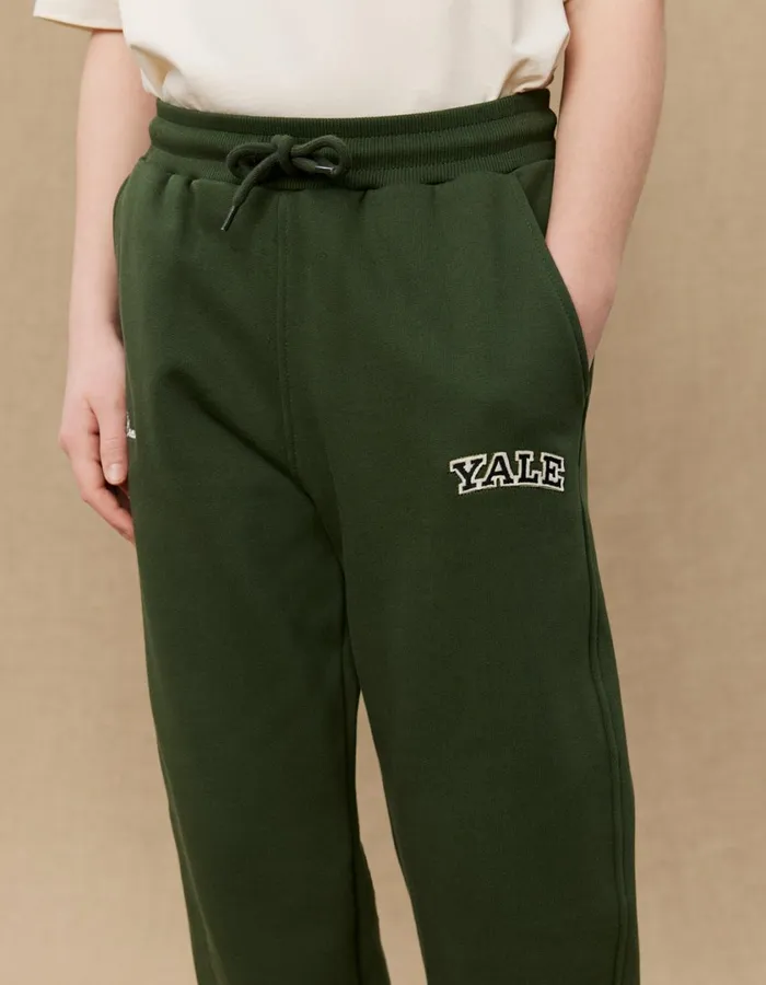 Kids Yale Sweatpants KIDS 8211 Duffel Bag GreenBlack Les Deux Yale