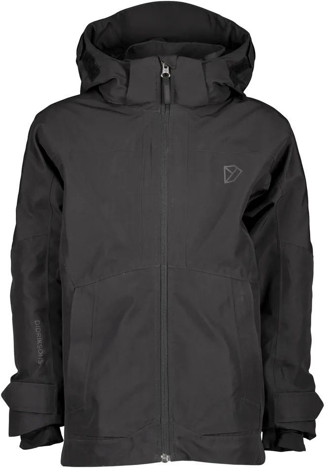 KidsYouth Dolomit Jacket Black Didriksons Autumn Jackets