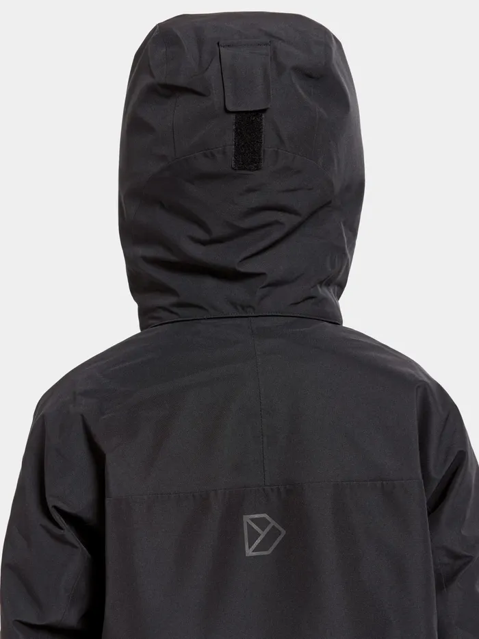 KidsYouth Dolomit Jacket Black Didriksons Autumn Jackets
