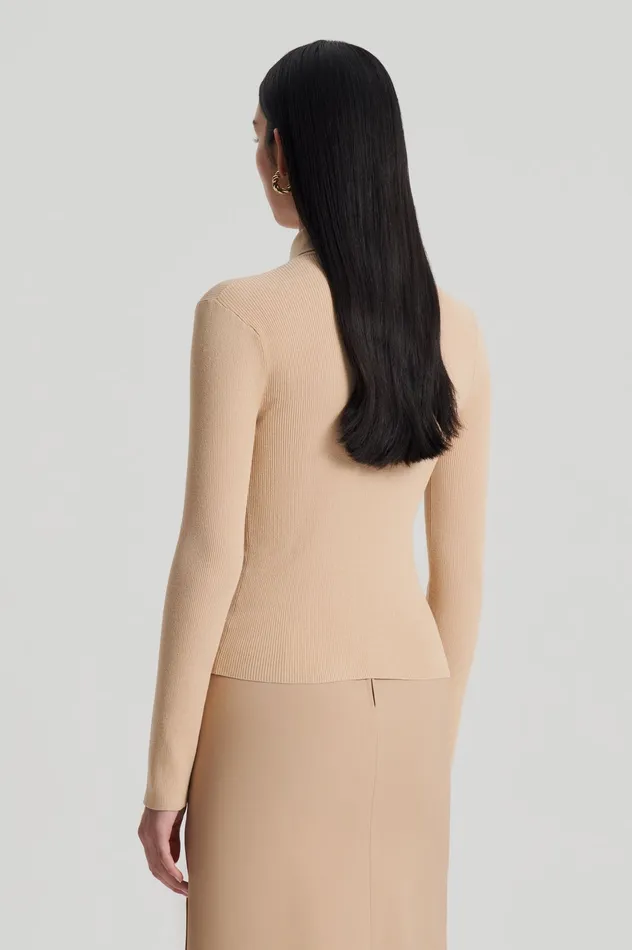 KNIT SHIRT LTCAMEL Knitwear Scanlan Theodore Women