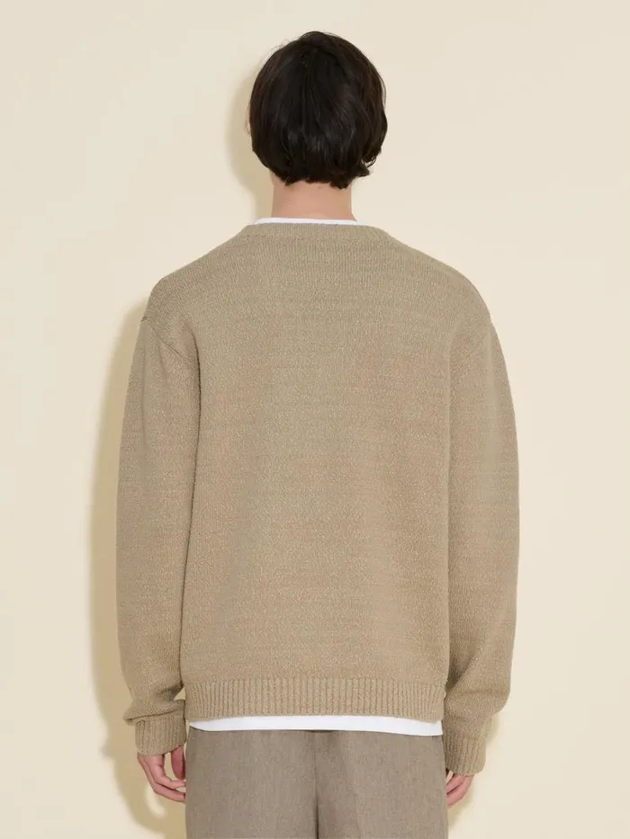 Knitwear Men Holzweiler Cohen Crew Sand