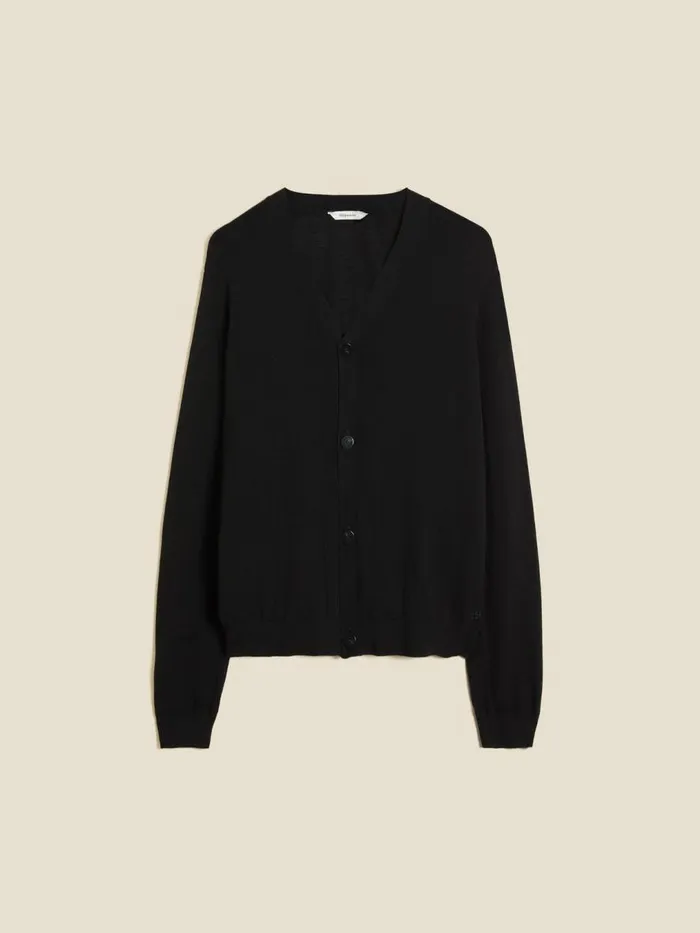 Knitwear Men Holzweiler M Merino Cardigan Black