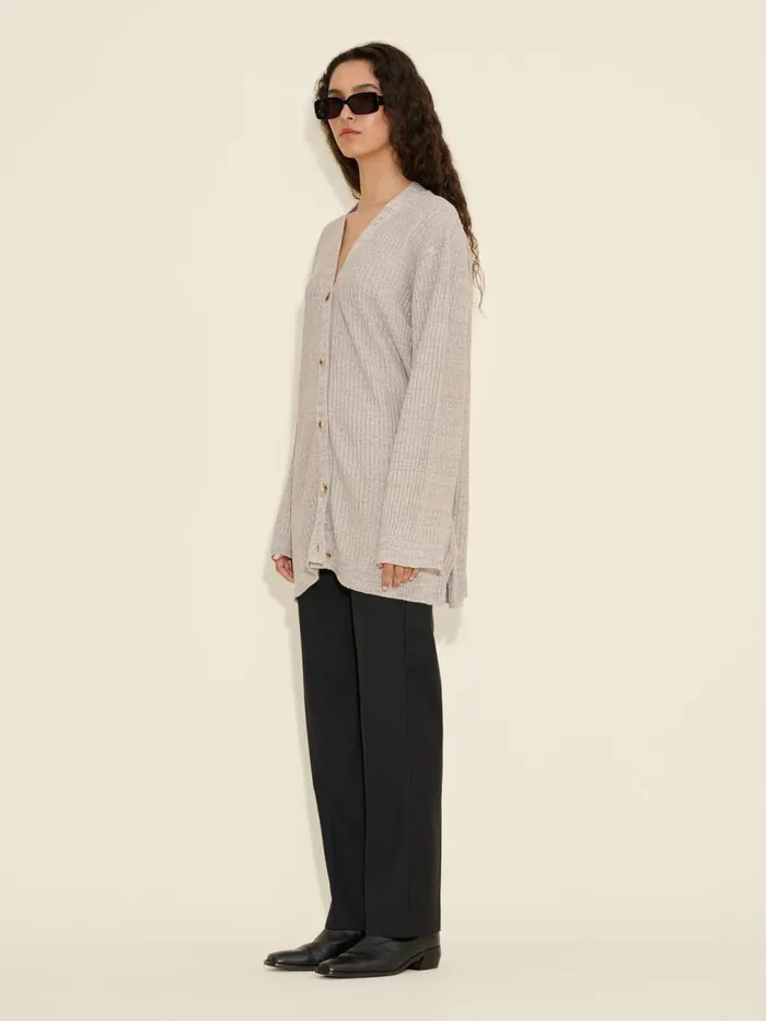 Knitwear Women Holzweiler Line Cardigan Grey Mix
