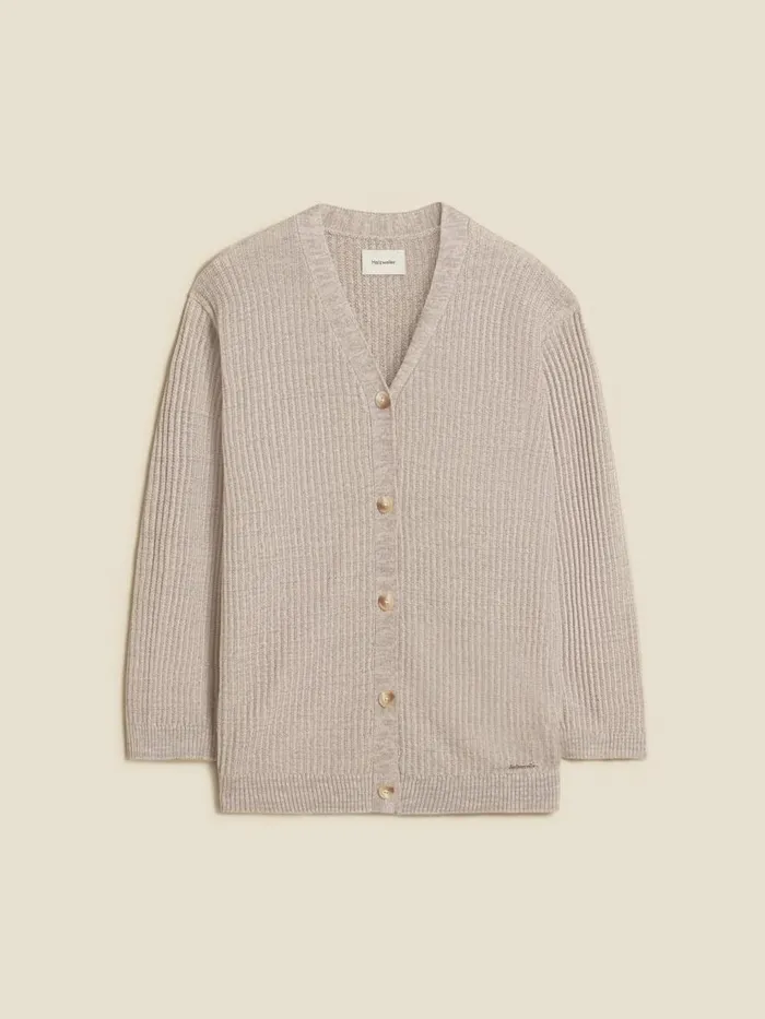 Knitwear Women Holzweiler Line Cardigan Grey Mix