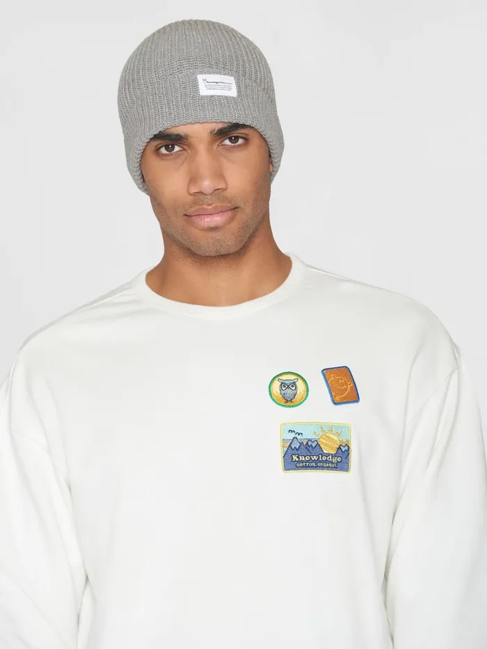 KnowledgeCotton Apparel Accessories Rib Hat Gotsvegan 8211 Men