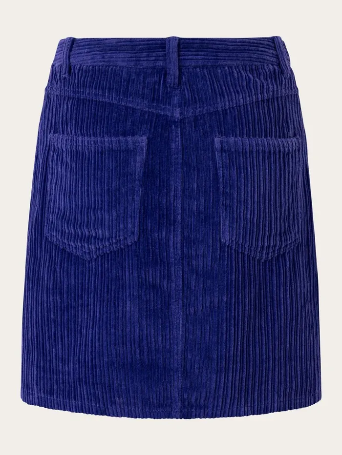 KnowledgeCotton Apparel Dresses And Skirts Irregular Corduroy Skirt Deep Purple 8211 Women KnowledgeCotton Apparel Dresses And Skirts Irregular Corduroy Skirt Deep Purple 8211 Women