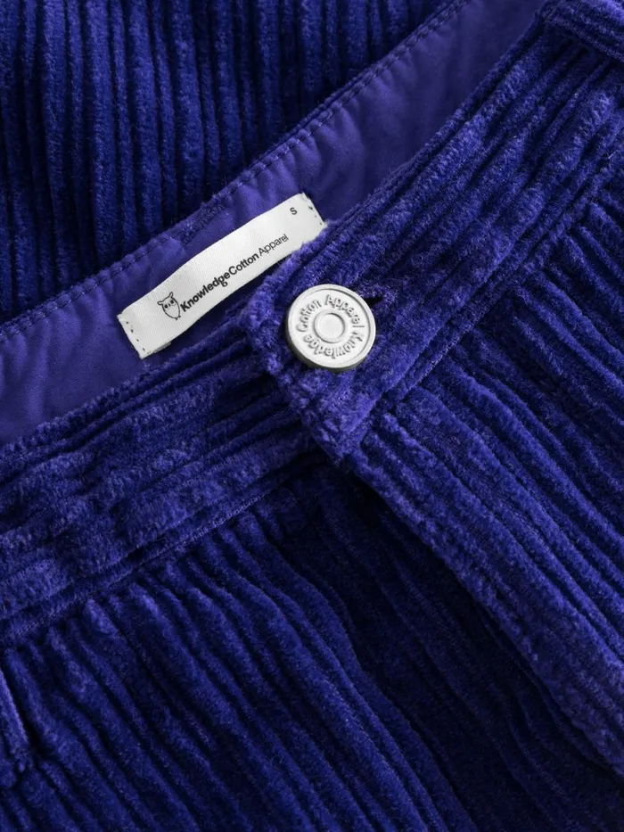 KnowledgeCotton Apparel Dresses And Skirts Irregular Corduroy Skirt Deep Purple 8211 Women KnowledgeCotton Apparel Dresses And Skirts Irregular Corduroy Skirt Deep Purple 8211 Women