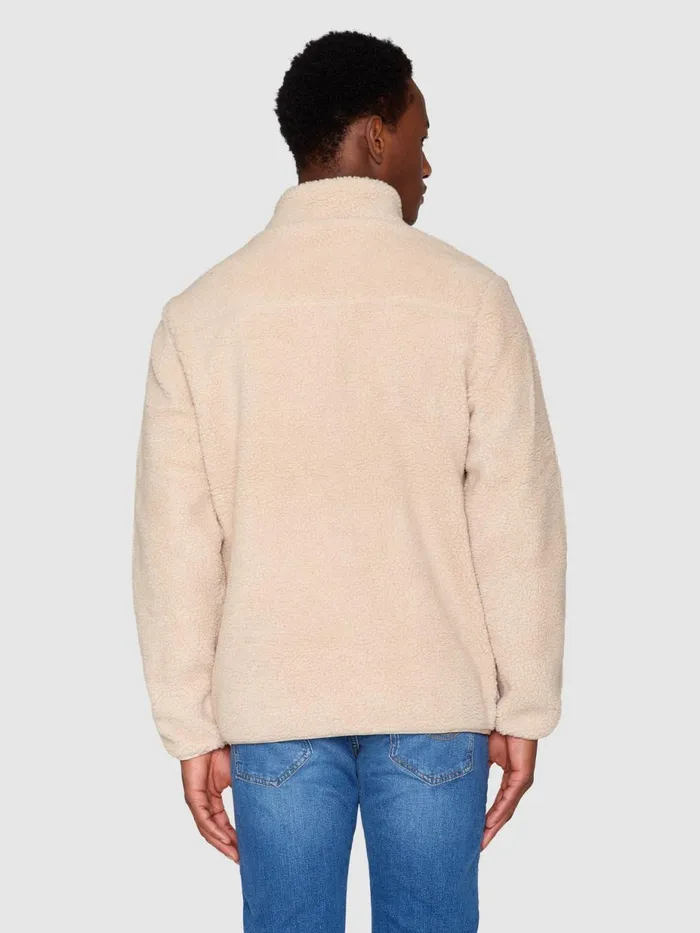 KnowledgeCotton Apparel Fleece Teddy Fleece Zip Sweat Item Colour 8211 Men KnowledgeCotton Apparel Fleece Teddy Fleece Zip Sweat Item Colour 8211 Men