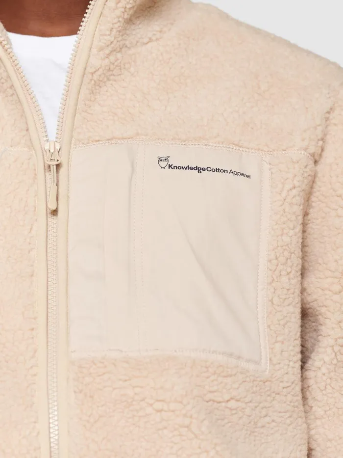 KnowledgeCotton Apparel Fleece Teddy Fleece Zip Sweat Item Colour 8211 Men KnowledgeCotton Apparel Fleece Teddy Fleece Zip Sweat Item Colour 8211 Men