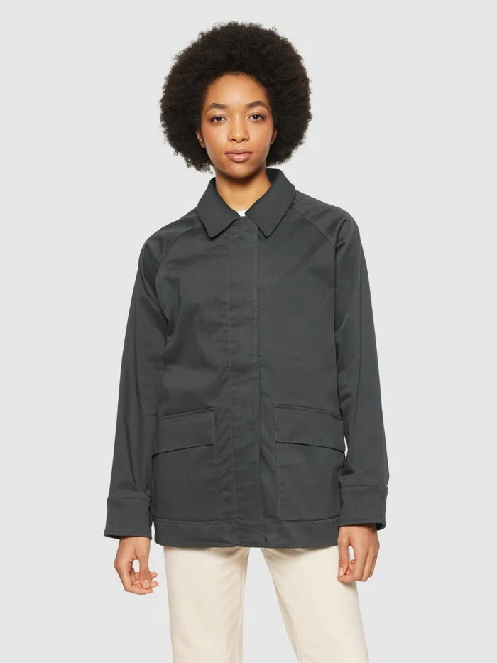 KnowledgeCotton Apparel Jackets And Coats Canvas Jacket Gots 8211 Women