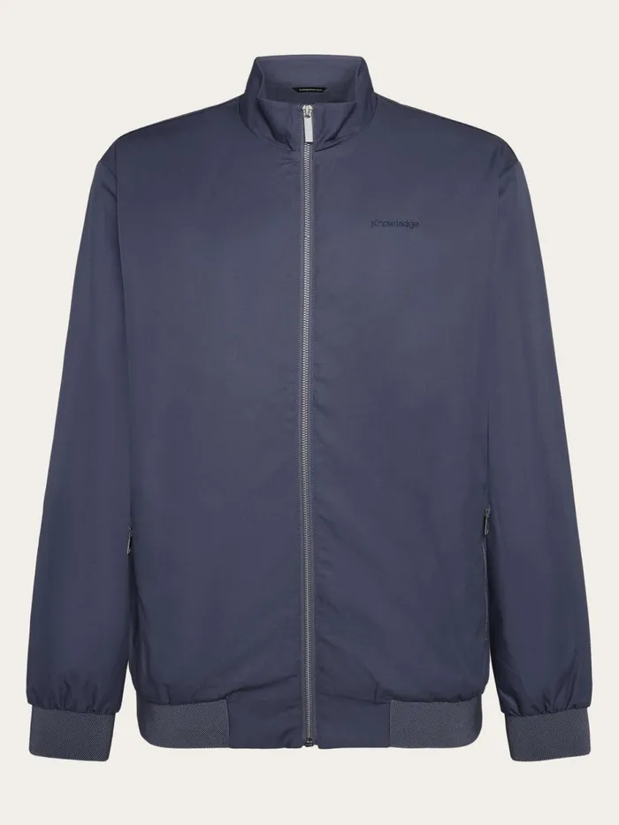 KnowledgeCotton Apparel Jackets And Vests Canvas Light Shell Bomber Jacket Gotsvegan 8211 Men