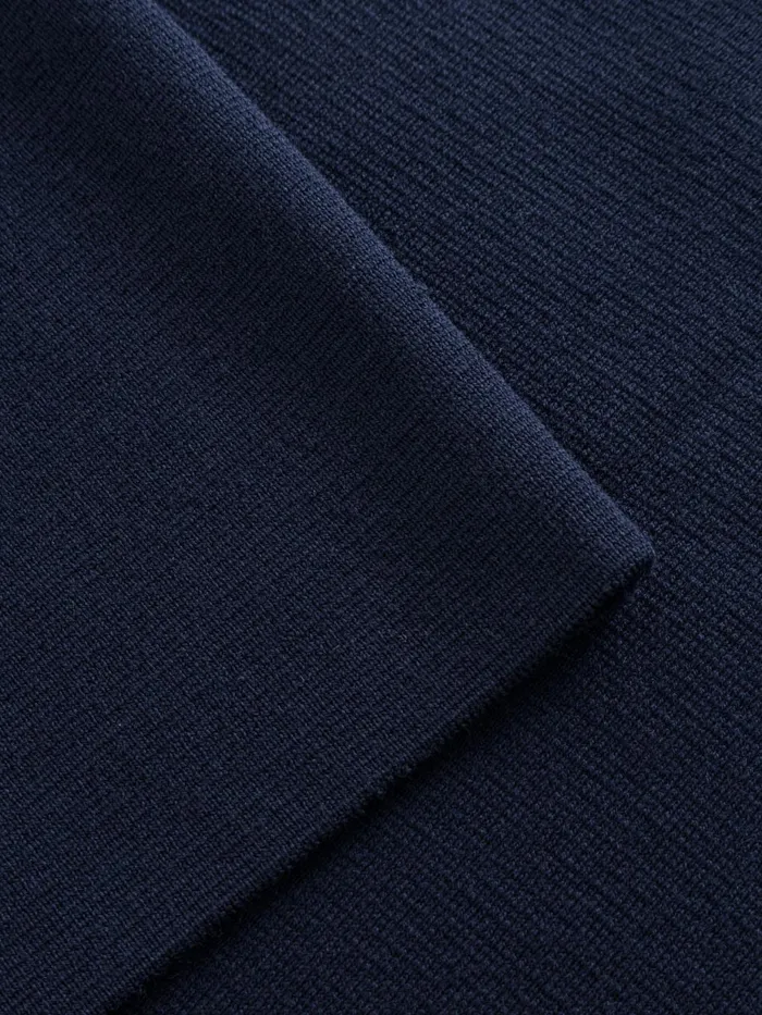 KnowledgeCotton Apparel Knits Wool Crew Neck Knit Total Eclipse 8211 Men KnowledgeCotton Apparel Knits Wool Crew Neck Knit Total Eclipse 8211 Men