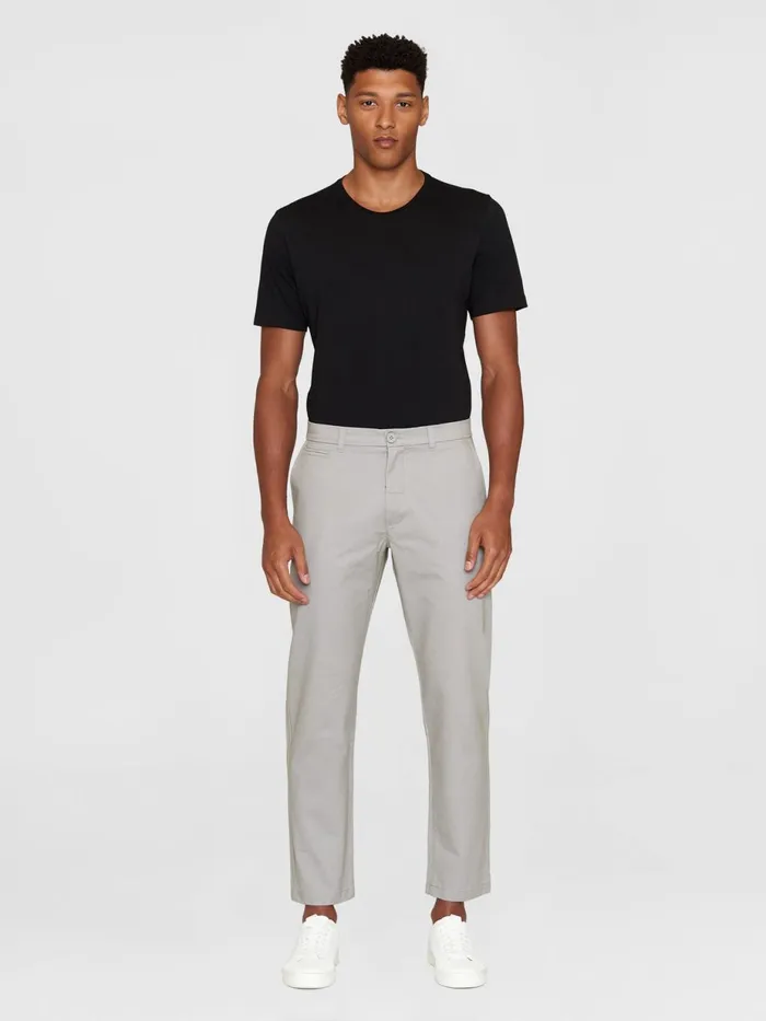 KnowledgeCotton Apparel Pants CHUCK Regular Twill Chino Pants Alloy 8211 Men KnowledgeCotton Apparel Pants CHUCK Regular Twill Chino Pants Alloy 8211 Men