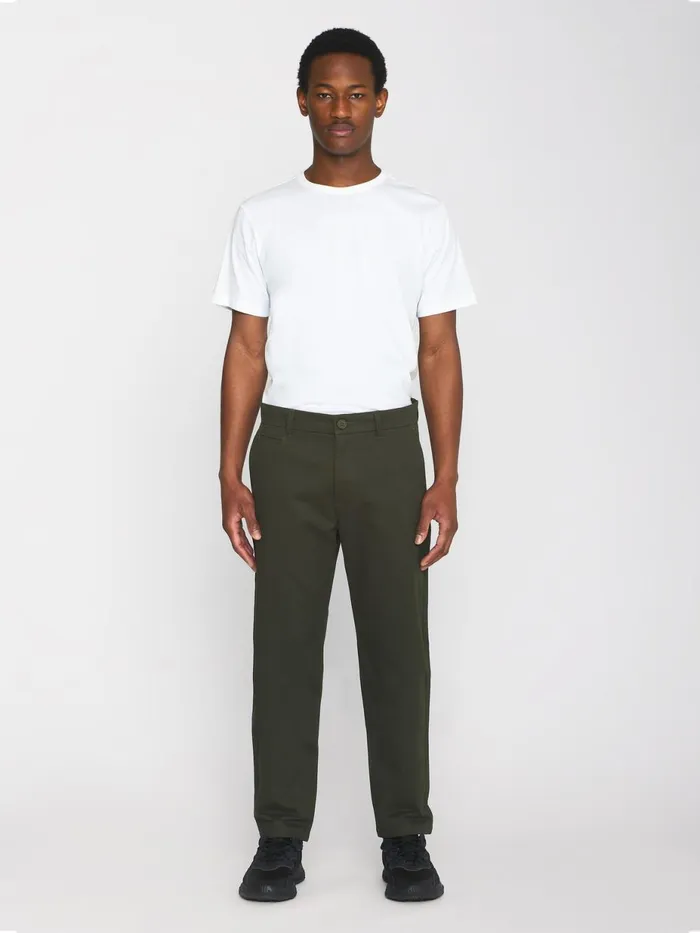 KnowledgeCotton Apparel Pants CHUCK Regular Twill Chino Pants Forrest Night 8211 Men KnowledgeCotton Apparel Pants CHUCK Regular Twill Chino Pants Forrest Night 8211 Men