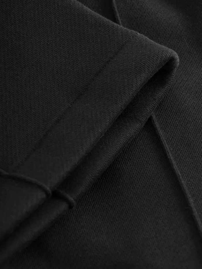 KnowledgeCotton Apparel Pants POSEY Wide Highrise Sweat Elastic Waistband Pants Black Jet 8211 Women KnowledgeCotton Apparel Pants POSEY Wide Highrise Sweat Elastic Waistband Pants Black Jet 8211 Women