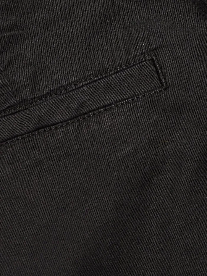 KnowledgeCotton Apparel Pants WILLOW Regular Cropped Poplin Chino Black Jet 8211 Women KnowledgeCotton Apparel Pants WILLOW Regular Cropped Poplin Chino Black Jet 8211 Women