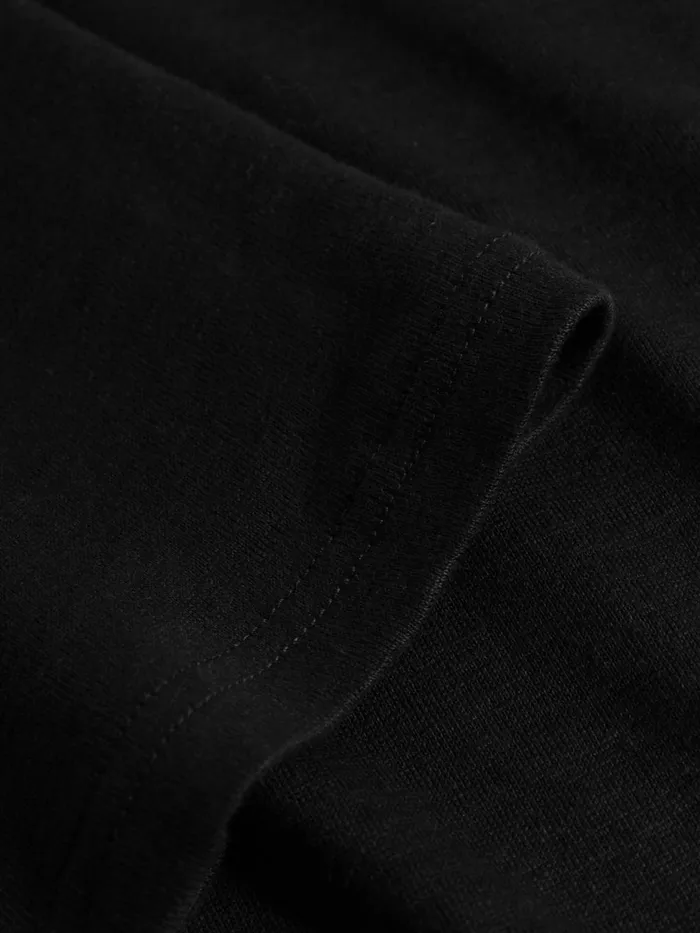 KnowledgeCotton Apparel Polo Shirts Linen Polo Black Jet 8211 Men KnowledgeCotton Apparel Polo Shirts Linen Polo Black Jet 8211 Men