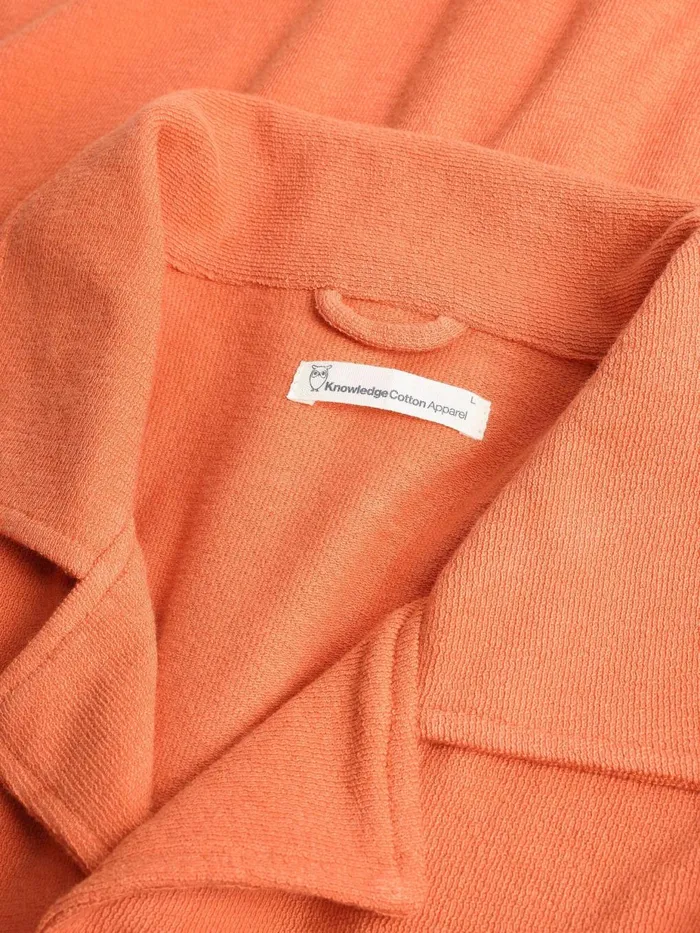 KnowledgeCotton Apparel Shirts Box Fit Short Sleeve Boucl Shirt Gotsvegan 8211 Men KnowledgeCotton Apparel Shirts Box Fit Short Sleeve Boucl Shirt Gotsvegan 8211 Men