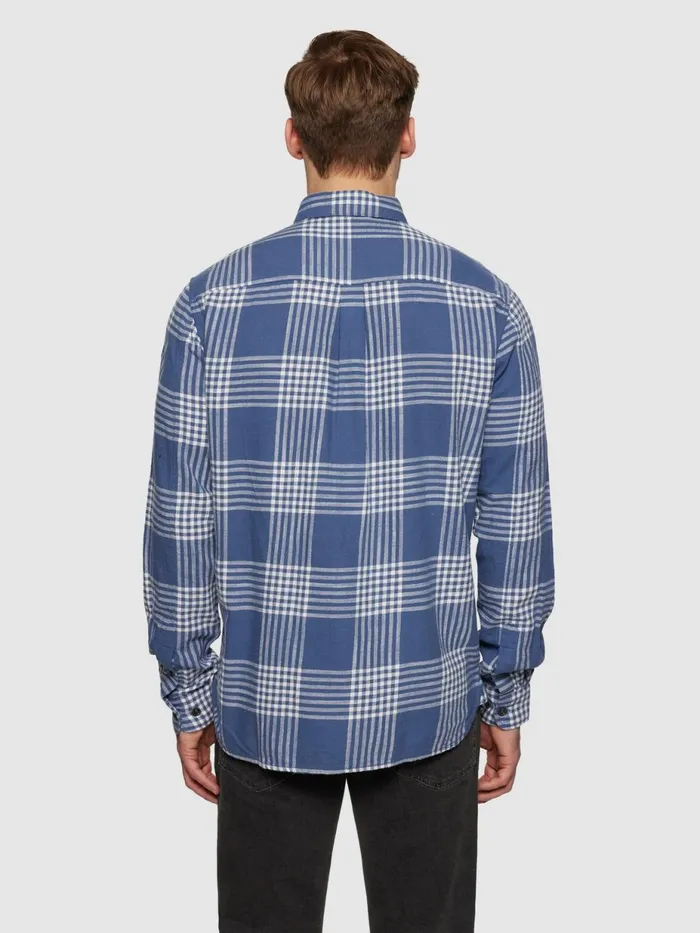 KnowledgeCotton Apparel Shirts Regular Fit Checkered Shirt Gotsvegan 8211 Men KnowledgeCotton Apparel Shirts Regular Fit Checkered Shirt Gotsvegan 8211 Men