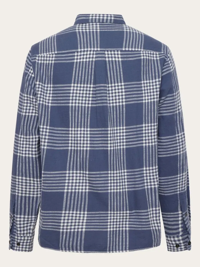 KnowledgeCotton Apparel Shirts Regular Fit Checkered Shirt Gotsvegan 8211 Men KnowledgeCotton Apparel Shirts Regular Fit Checkered Shirt Gotsvegan 8211 Men