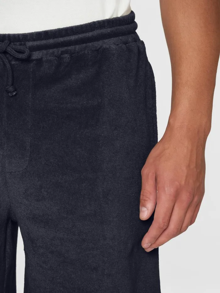 KnowledgeCotton Apparel Shorts Casual Terry Shorts Night Sky 8211 Men KnowledgeCotton Apparel Shorts Casual Terry Shorts Night Sky 8211 Men