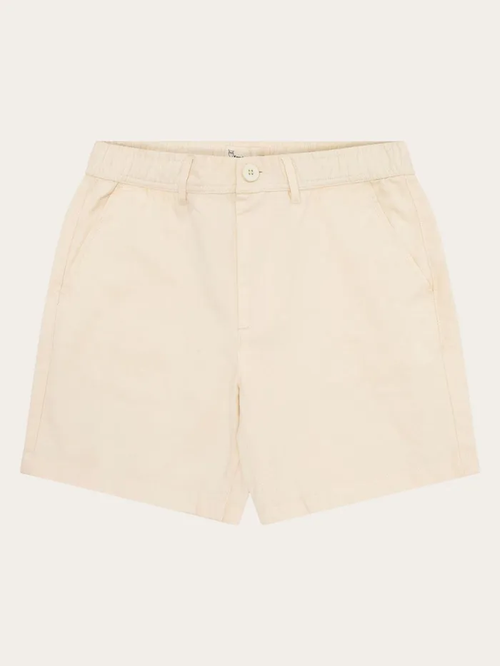 KnowledgeCotton Apparel Shorts POSEY Wide Midrise Twill Shorts Gotsvegan 8211 Women