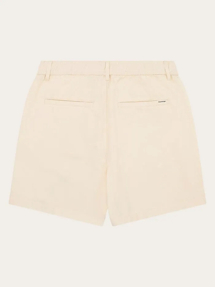 KnowledgeCotton Apparel Shorts POSEY Wide Midrise Twill Shorts Gotsvegan 8211 Women KnowledgeCotton Apparel Shorts POSEY Wide Midrise Twill Shorts Gotsvegan 8211 Women
