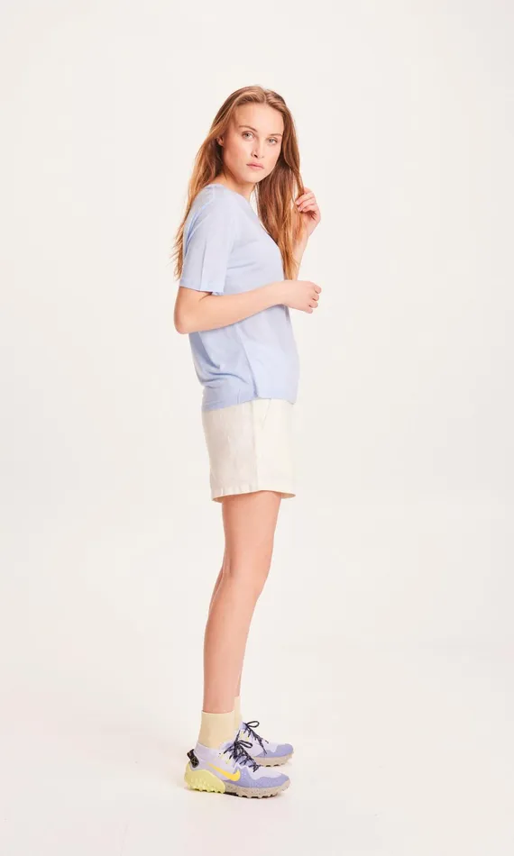 KnowledgeCotton Apparel Shorts SENNA Loose Shorts Buttercream 8211 Women KnowledgeCotton Apparel Shorts SENNA Loose Shorts Buttercream 8211 Women