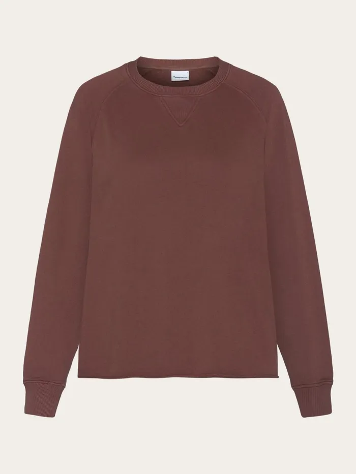 KnowledgeCotton Apparel Sweatshirts Loose Reactive Dyed Long Ragland Sleeve Raw Edges Sweat Gotsvegan 8211 Women KnowledgeCotton Apparel Sweatshirts Loose Reactive Dyed Long Ragland Sleeve Raw Edges Sweat Gotsvegan 8211 Women