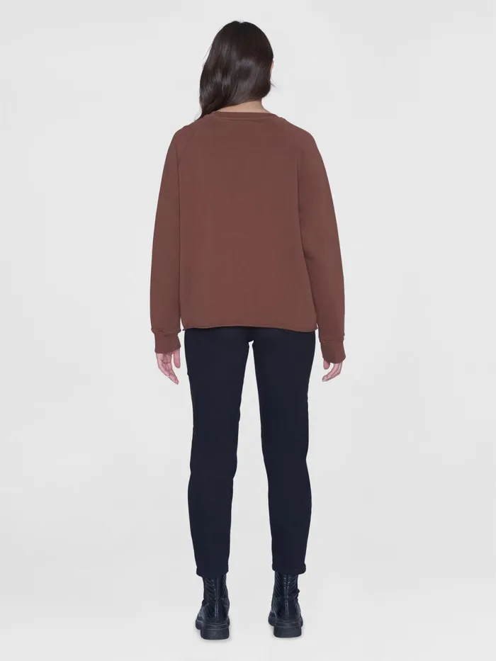 KnowledgeCotton Apparel Sweatshirts Loose Reactive Dyed Long Ragland Sleeve Raw Edges Sweat Gotsvegan 8211 Women KnowledgeCotton Apparel Sweatshirts Loose Reactive Dyed Long Ragland Sleeve Raw Edges Sweat Gotsvegan 8211 Women