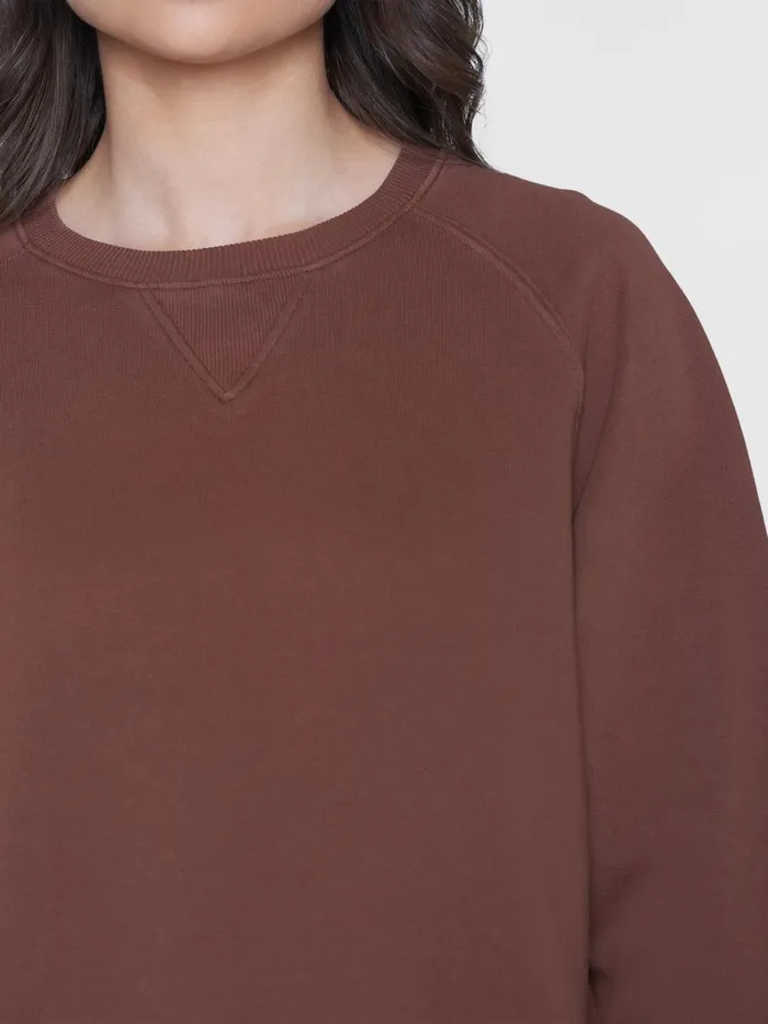 KnowledgeCotton Apparel Sweatshirts Loose Reactive Dyed Long Ragland Sleeve Raw Edges Sweat Gotsvegan 8211 Women KnowledgeCotton Apparel Sweatshirts Loose Reactive Dyed Long Ragland Sleeve Raw Edges Sweat Gotsvegan 8211 Women