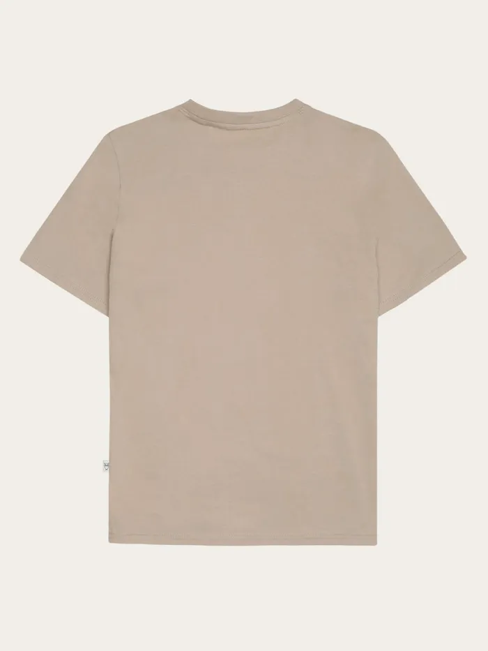 KnowledgeCotton Apparel TShirts And Tops Basic Pima Cotton Tshirt Gotsvegan 8211 Women